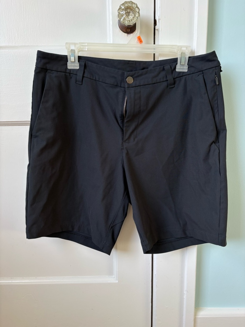 Lululemon Commission Classic-Fit Short 9" Warpstreme Black Travel Golf 33